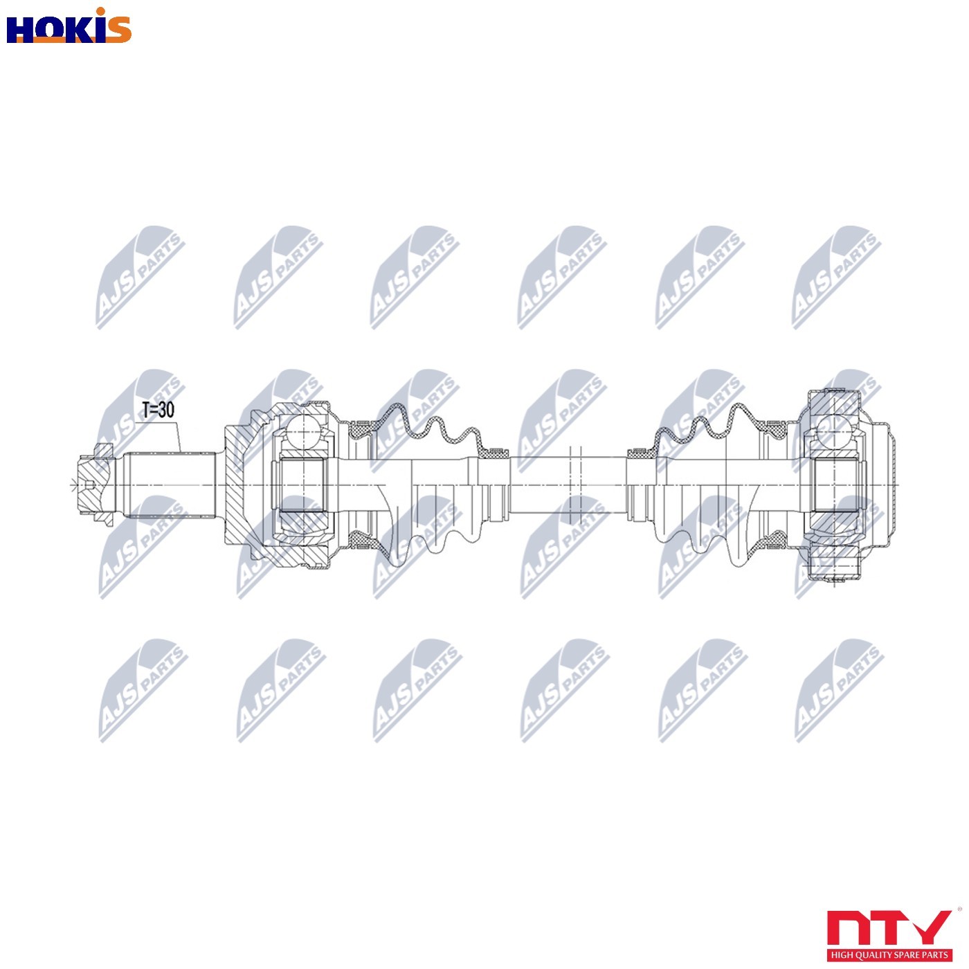 DRIVE SHAFT NPW-BM-246 FOR BMW 3/E91/Convertible N43B20A N46B20E/B/C 2.0L 4cyl
