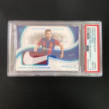 2023-24 Panini Immaculate Heralded Materials Fermin Lopez RC Platinum 1/1 PSA 8