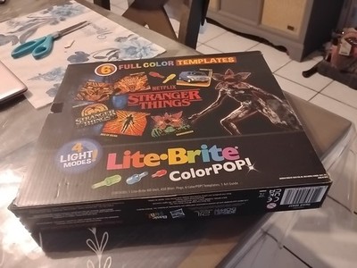 STRANGER THINGS Lite Brite Color POP! SEASON 5 Vecna Demogorgon Mind Flayer New