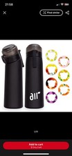 Air up Water Bottle With 1pc Random Bear Flavor Pods Portable Transparent