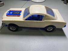 TOOTSIETOY  WHITE PLASTIC 1965 FORD MUSTANG G...