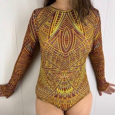 Women's one piece sun protection swimsuit. Set: swimsuit + pants. Fast delivery.