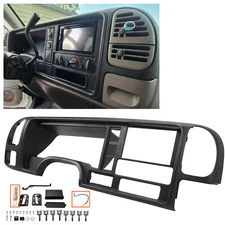 Car Radio Stereo Double Din Dash Kit Panel Wire Harness FOR 95-02 GMC Truck SUV