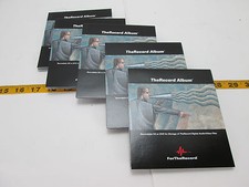 Lot of 5 ForTheRecord Blank Recordable Disk CD-R 52X for Storage Court Record T
