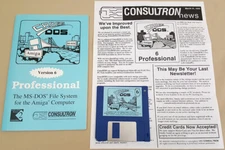 CrossDOS Professional v6 ©1995 Consultron MS-DOS File System for Commodore Amiga