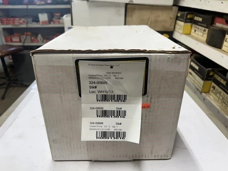 Bomba de agua motor 58-340 apta 87-92 FORD E-Econoline Series F-150 Foto 3 de 3