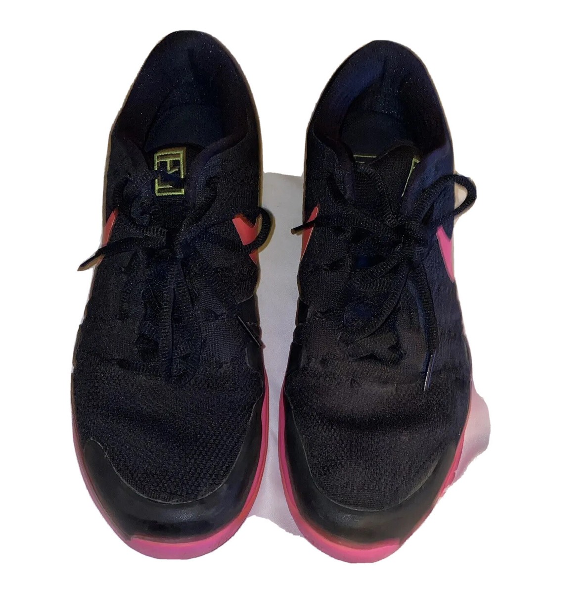 Nike Zoom Vapor RF Roger Federer FlyKnit Sneakers‎ Men Size 10 Black Blast-Volt Nike Zoom Vapor RF Roger Federer FlyKnit Sneakers Men Size  main image 4