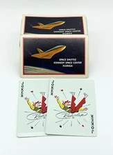 Vtg. Brown & Bigelow Space Shuttle Kennedy Space Center Florida Playing Cards