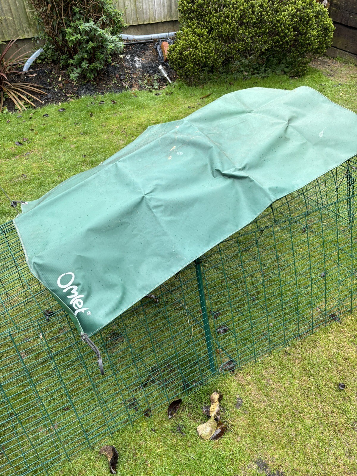 Omlet Eglu Chicken Coop/Hutch with 2m Run Used, good condition eBay