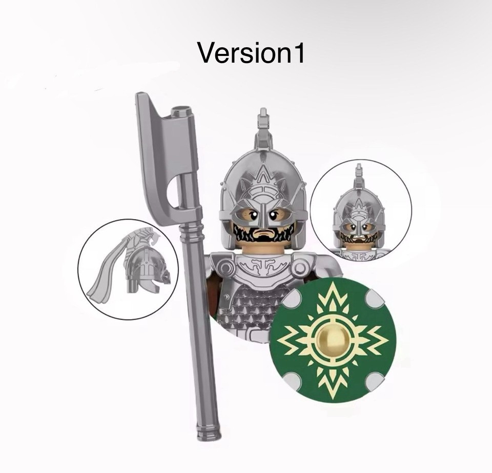 Lego 1x1 stud Lord Of The Rings Riders of Rohan Army Minifigures lot of ...
