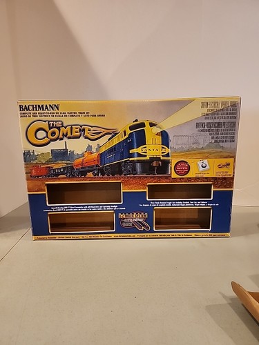 NUR KARTON Bachmann The Comet Santa Fe E-Z Spur HO Elektrozug Set 00671 RAR | Zustand: Used