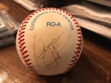 Yankees Boss Owner George Steinbrenner autographed OML baseball 