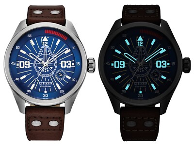 Citizen Star Wars Han Solo Blue Dial Men's Watch AW5009-03W | eBay