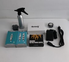 Solony Rotary Tattoo Machine Kit New Ready to Use.