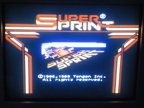 Super Sprint (NES, 1989) By Tengen (Cartridge Only) NTSC