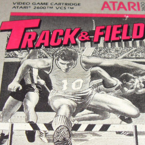 Track & Field pour Atari 2600  cartouche seule testée OK trak and fild