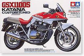 Tamiya 1/12 Scale Suzuki GSX1100S Katana Custom [ 刀 ] Model Kit