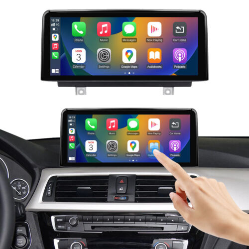 For BMW NBT F30 F31 F32 F33 F34 F36 10.25' Wireless CarPlay Touchscreen Stereo - Afbeelding 1 van 13
