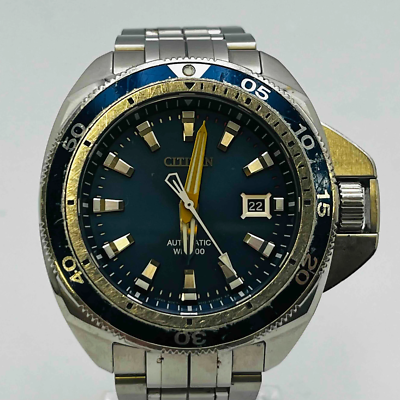 CITIZEN Grand Touring 9012-S092299 Blue Dial Automatic Men's Watch