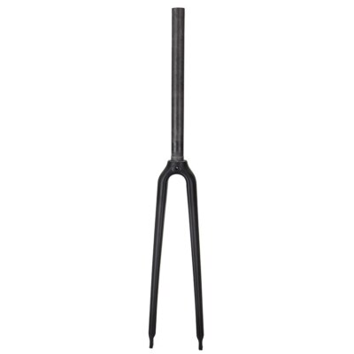 Road Bike Fixed Gear Front Forks 700C Full Carbon V Brake 25.4mm