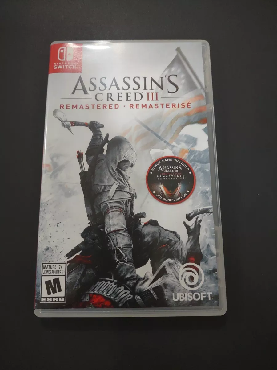 Assassin's Creed III Remastered - Nintendo Switch, Nintendo Switch