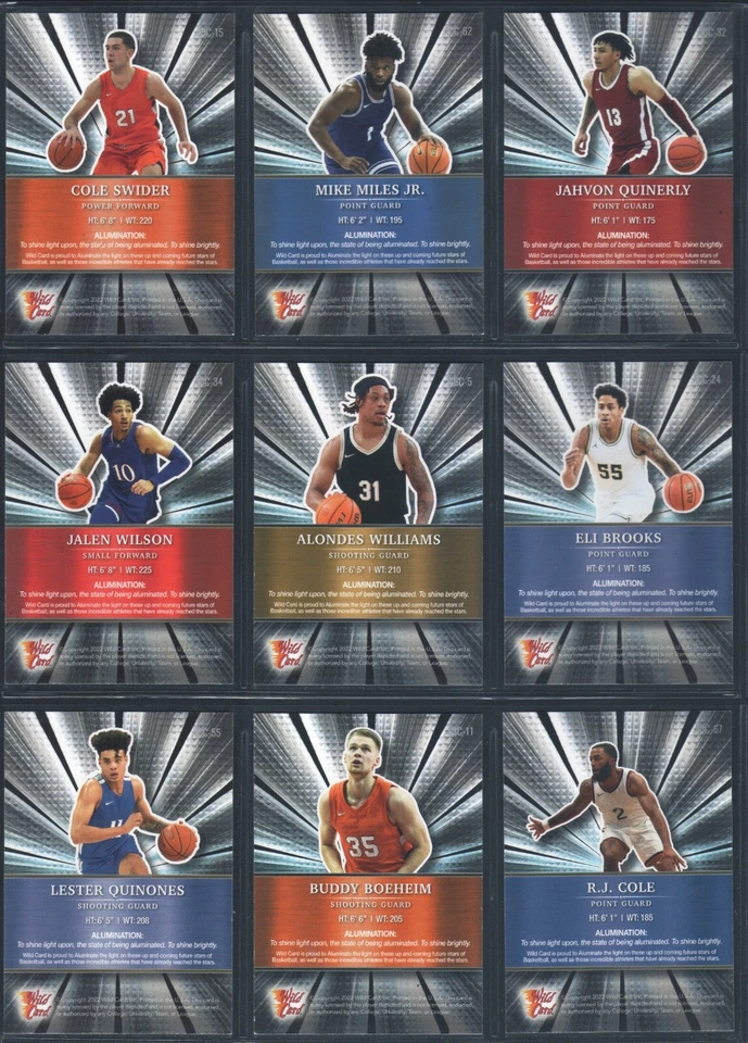 1st Trading Card Lot & Top Loaders 2021-22 Wild Card Alumination NL2 - Image 2 of 2