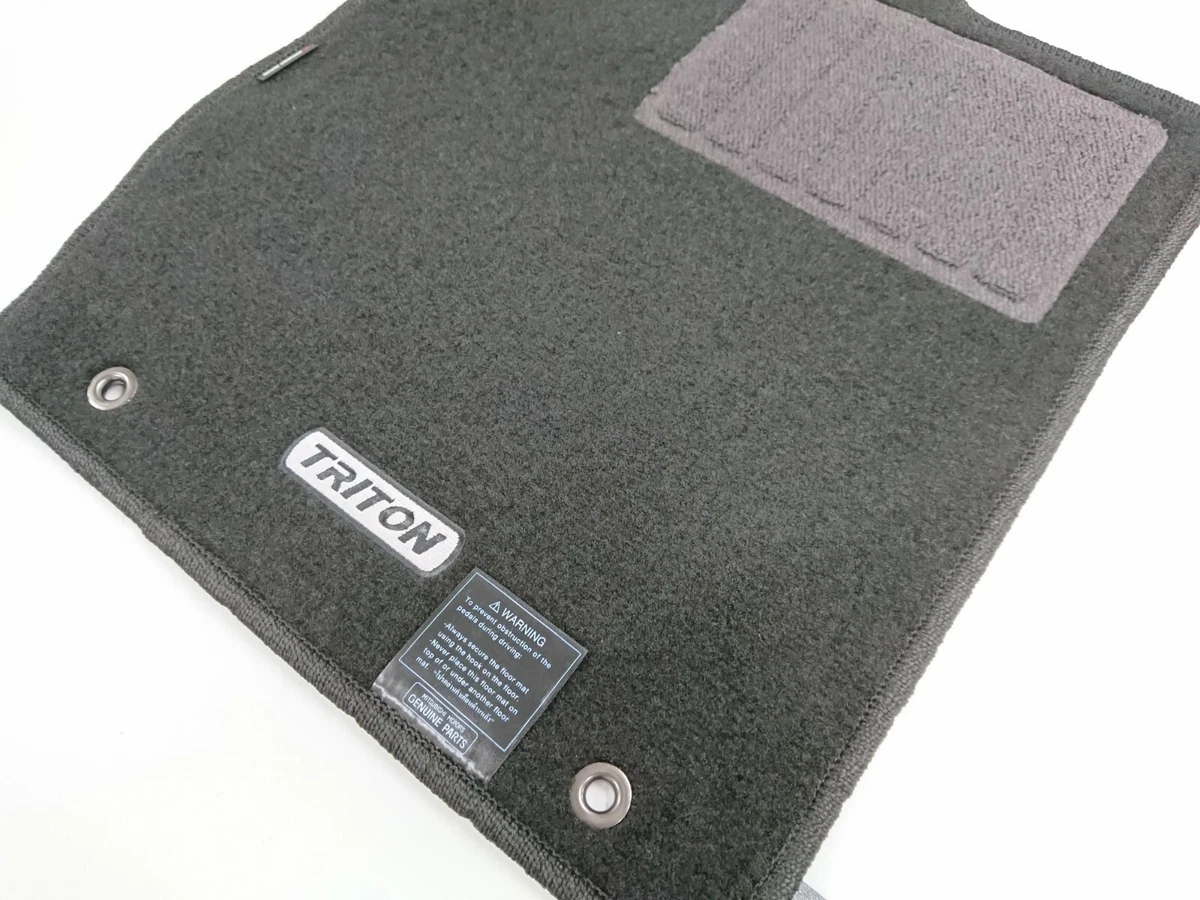 New genuine Mitsubishi Triton front carpet floor mats to suit ML