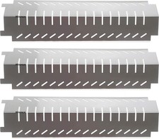 Grill Heat Plate Replacement - 15" Stainless Steel Shield for Charbroil, Thermos