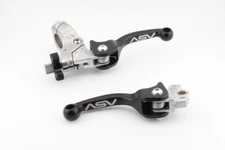 ASV F2 PAIR PACK Brake & Clutch Levers w/ Perch #BCF21306YSX - Black REFURBISHED