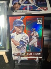 2022 Panini Donruss Optic Diamond Kings Giancarlo Stanton # 3 34/60 Red Pandora