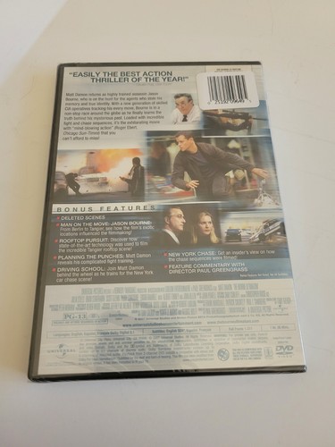 The Bourne Ultimatum (2007, Universal) Sealed Promo Copy Full Screen - Picture 2 of 2