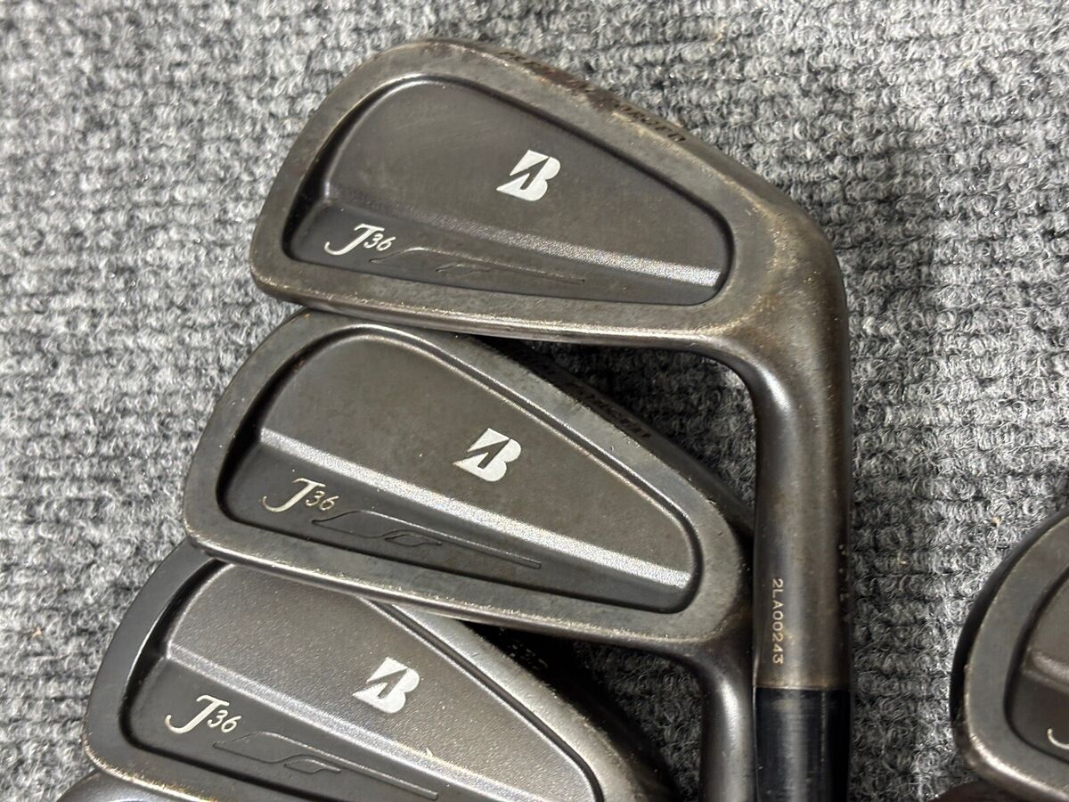 BRIDGESTONE J36 BLACK FORGED 7PC IRONS Set Limited Edition