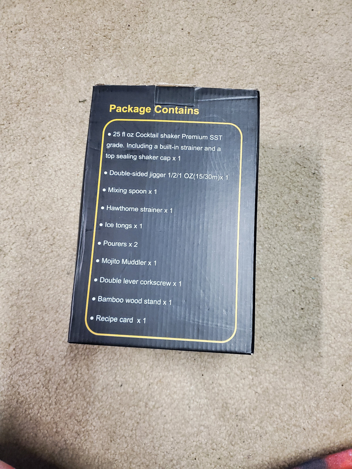 Eocolz 11-piece Bartender Cocktail Shaker Set- Stainless Steel