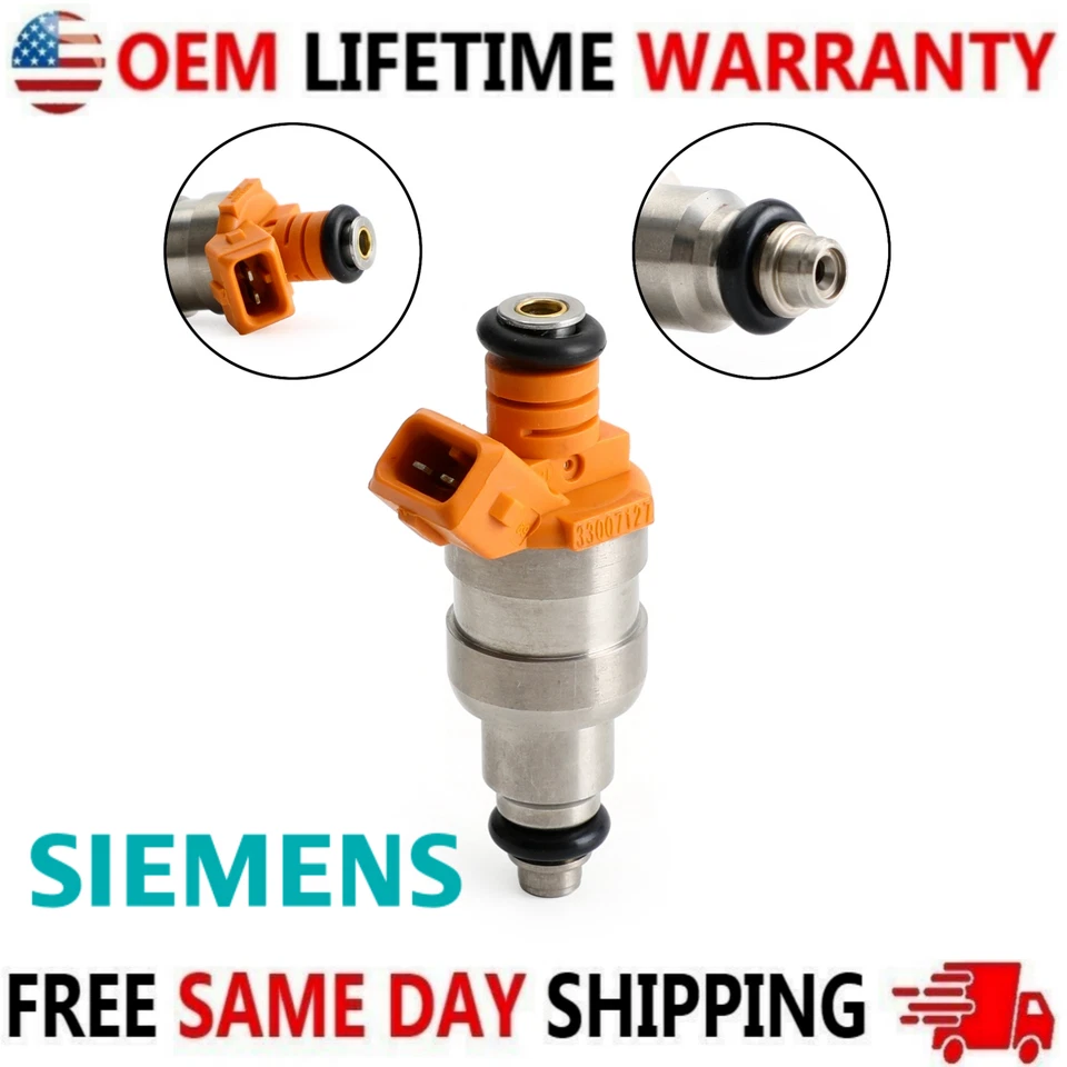 Inyectores de combustible OEM SIEMENS x6 para Jeep Cherokee Comanche Wrangler 1991-1993 4,0 L Foto 2 de 3