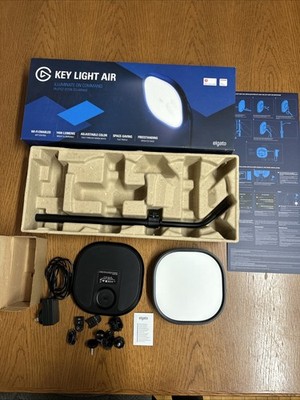 Elgato Key Light Air LED Panel 1400 Lumens Desk Lighting Wi-Fi Enabled In Box