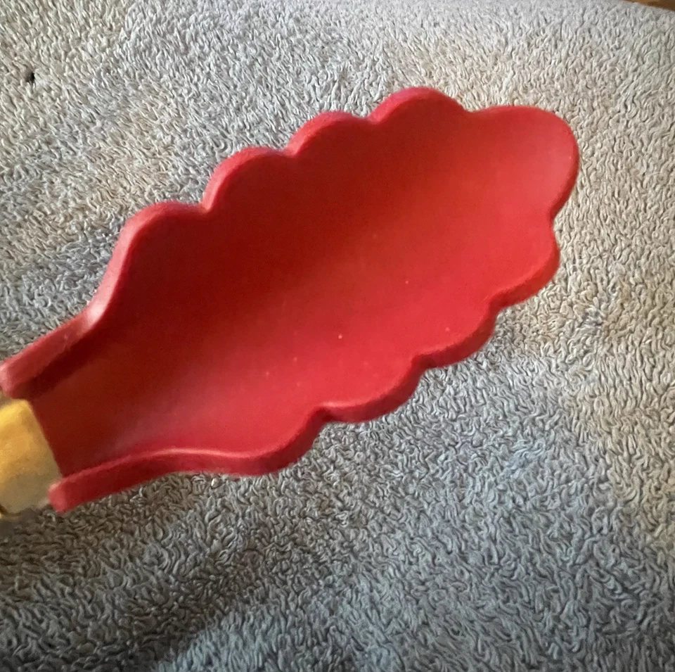 KitchenAid Stainless Steel with Silicone Tipped Tongs Red Cooking Tongs - Image 3 of 4