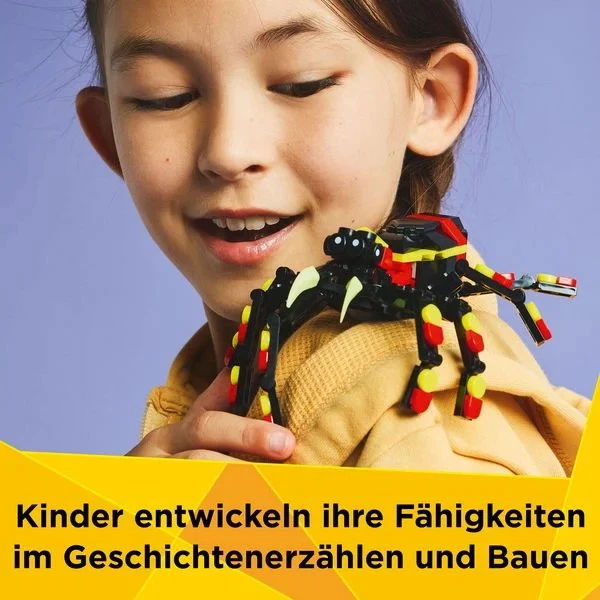 LEGO Creator 3in1 Wilde Tiere: Überraschungsspinne - 3 Modelle 31159 - Bild 2 von 3