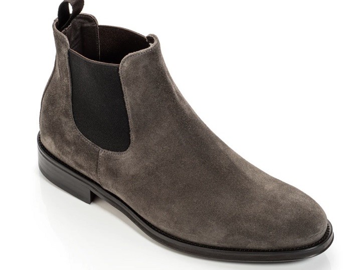 MAGNANNI Chelsea Suede Grey Boots Size 9.5 | eBay display picture 3