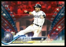 Carlos Asuaje San Diego Padres 2018 Topps Ind. Day #312 SN /76