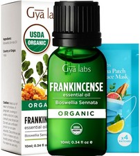 Gya Labs Organic Frankincense Essential Oil for Skin  100% Pure and Natural O...