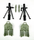 G.I. GI JOE CLASSIFIED Mortar LOT Of 2 #181 SHORT FUZE CUSTOM Figure FODDER