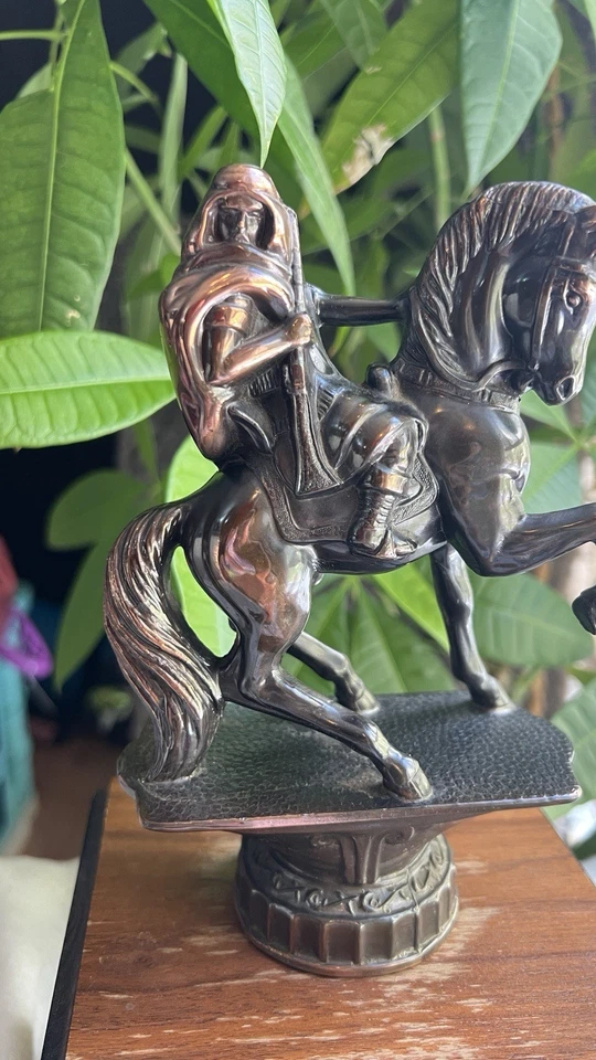 Vintage Horse Show High Point Gelding Equestrian Award Bronze Trophy 1983 - Image 4 of 4