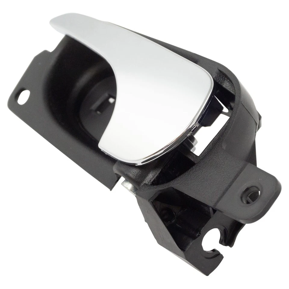 Front Left Interior Door Handle Chrome & Black For 2006-2011 Buick Lucerne - Image 2 of 4