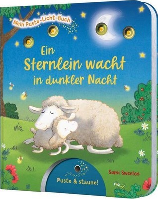 Mein Puste-Licht-Buch: Ein Sternlein wacht in dunkler Nacht Sylvia Tress