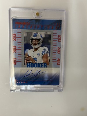 2024 Panini Encore - AU/ 50 Pinnacle Inscriptions Hendon Hooker #PI-HHR Blue