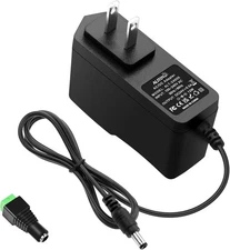 ALITOVE 24V 500mA Power Supply 0.5A AC/DC Adapter AC 100-240V to DC 24 Volt Conv