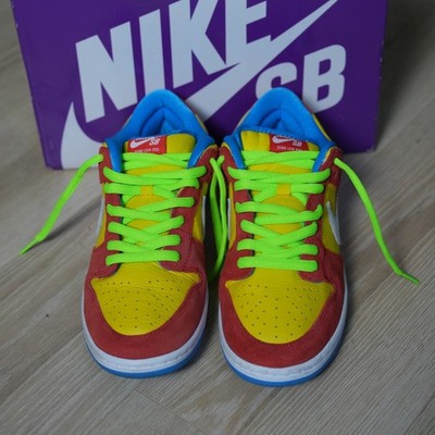 Size 10.5M - Used Nike SB Dunk Low Bart Simpson 2022 195866051386