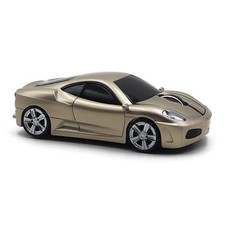 Wireless Mouse Sport Car Computer Optical Mice For PC Laptop Mac Gold Shape