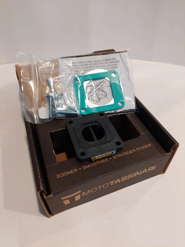 Sistema de válvula Kawasaki KX85 Vforce 3 palhetas V384A compatível com KX80/KX85/KX100/KX112/RM100 - Imagem 2 de 2