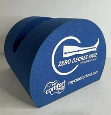 Zero Degree Knee Bone Foam Pillow Rehab Blue Foam Wedge